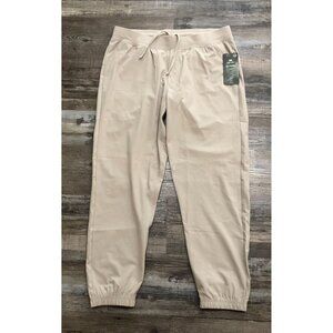 Cory Vines Joggers Stretch Moisture Wicking Mens XL Beige New with $90 Tags